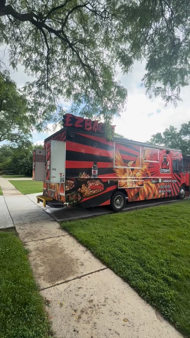 EZBACHI food truck after a commercial detail